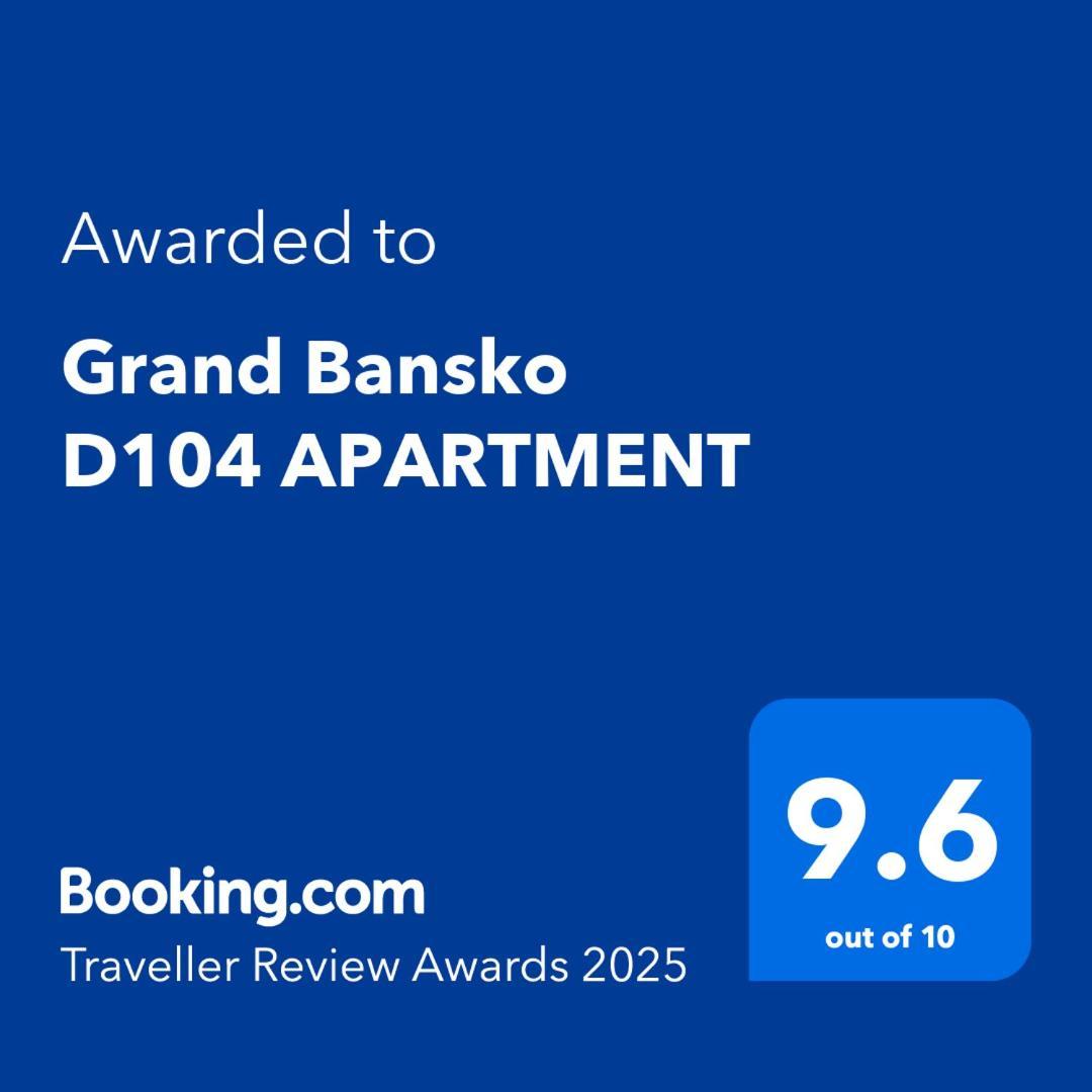 Grand Bansko D104 Apartment Екстериор снимка